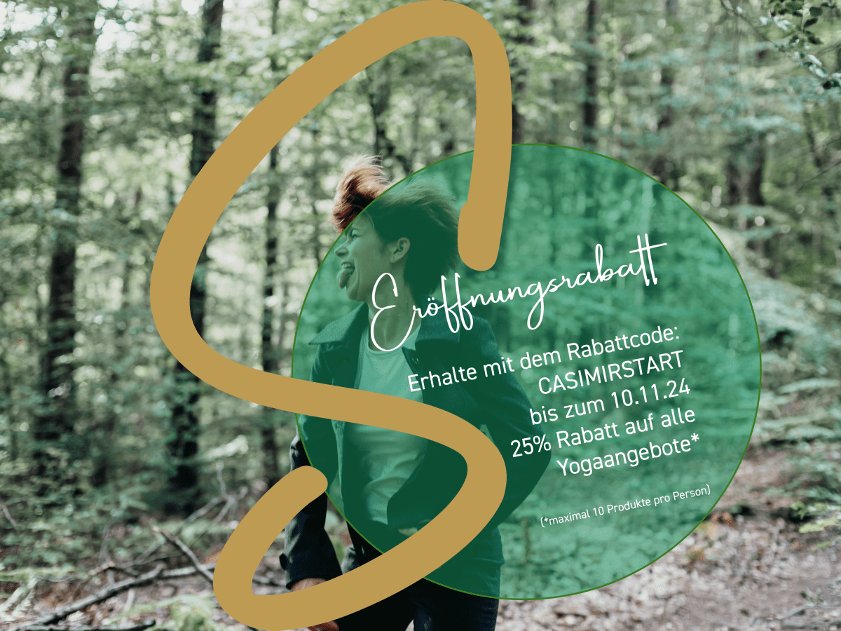 Eröffnungsrabatt: CASIMIRSTART