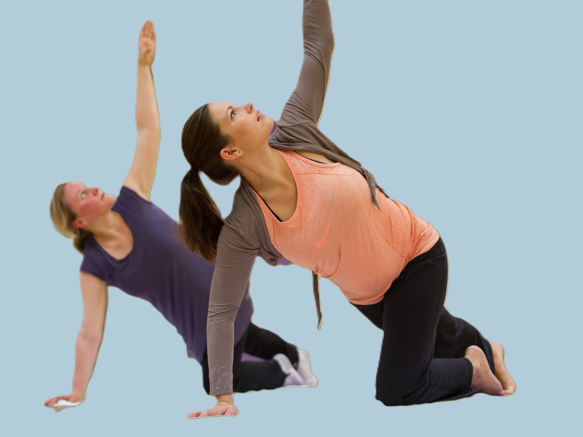 5 Wochen Yoga in der Schwangerschaft. Jetzt.