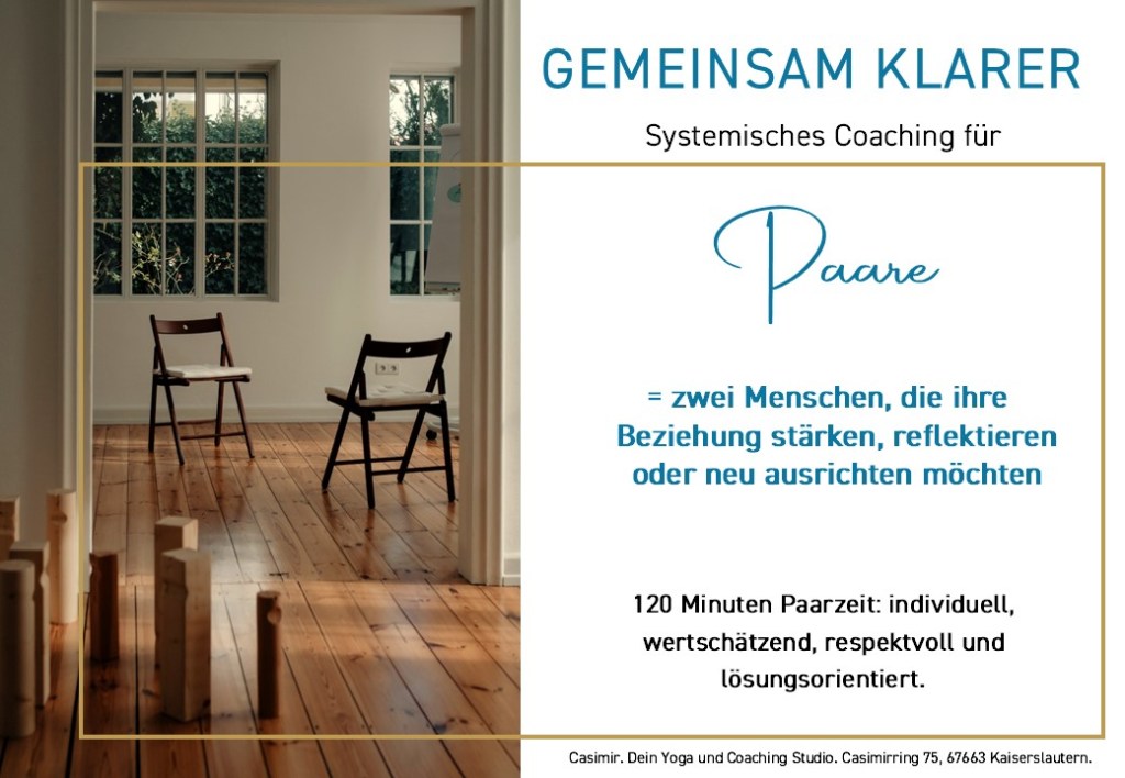 Zusammen funktioniert – wenn beide gesehen&nbsp;werden