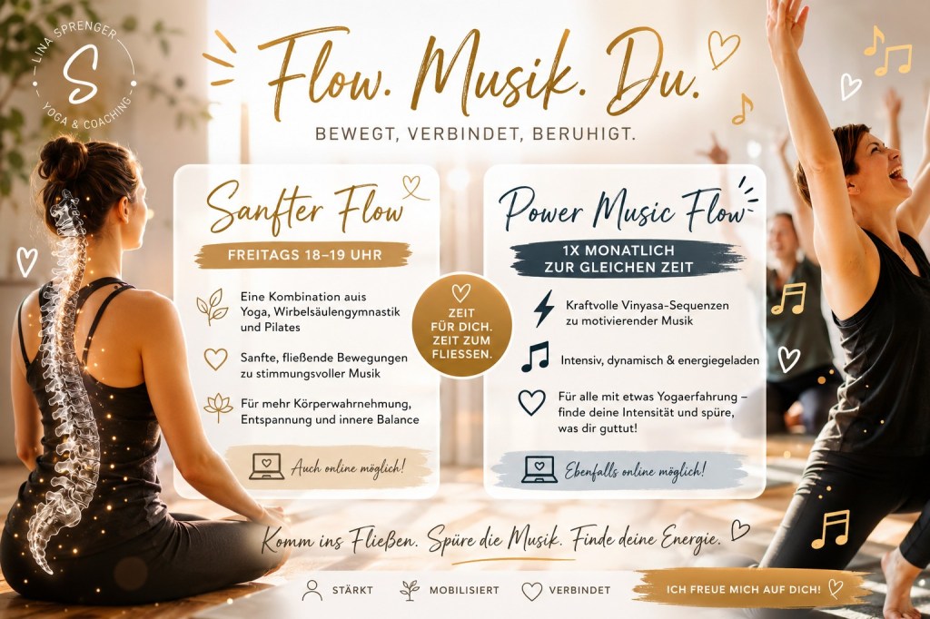 Freitag: Yoga Flow – der beste Start ins&nbsp;Wochenende