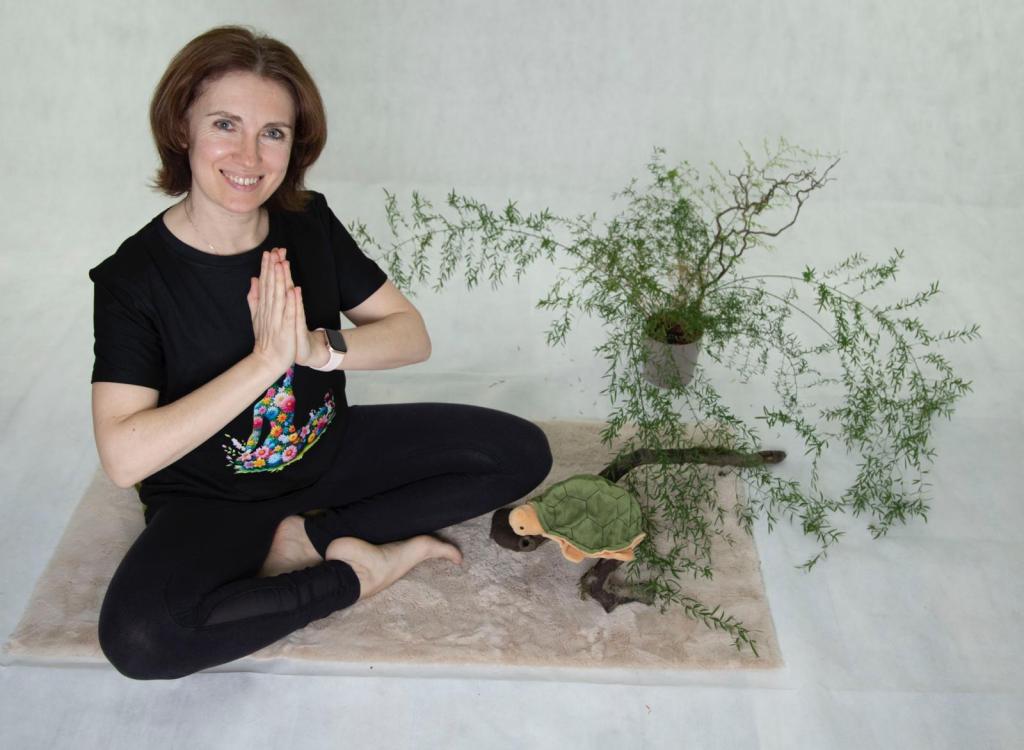 Elena ist Kursleiterin für Kinderyoga im Casimir