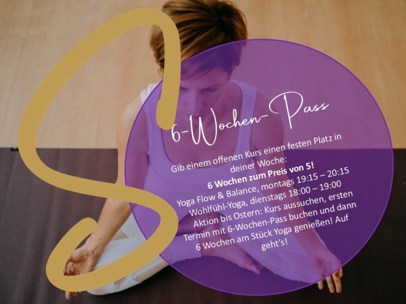 2026: Jede Woche&nbsp;Yoga